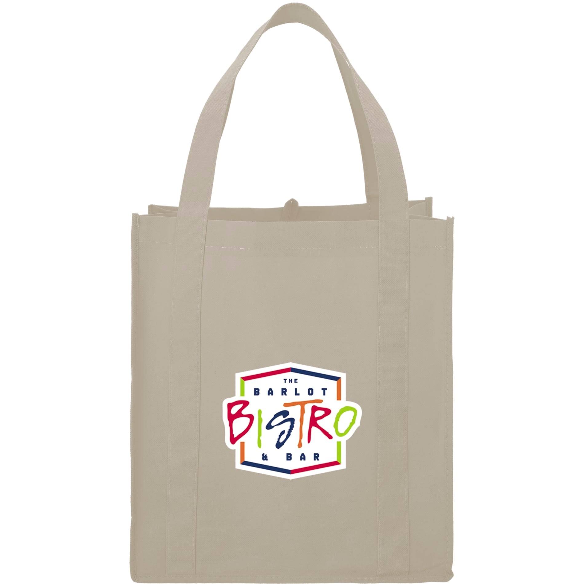 Hercules Non - Woven Grocery Tote - Etchified - Etchified - SM-7427BU