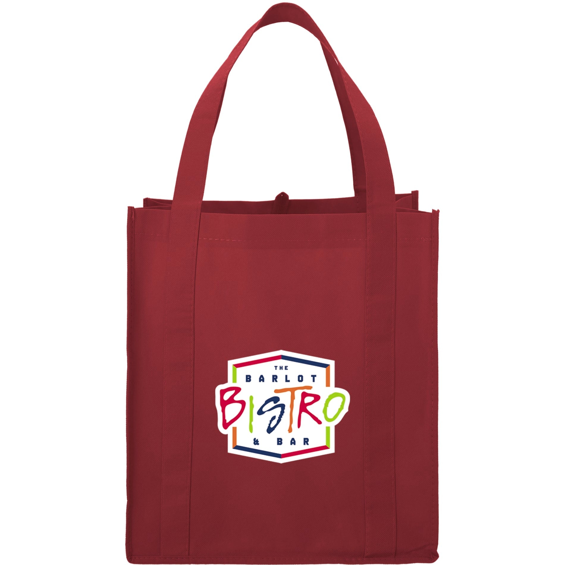 Hercules Non - Woven Grocery Tote - Etchified - Etchified - SM-7427BU