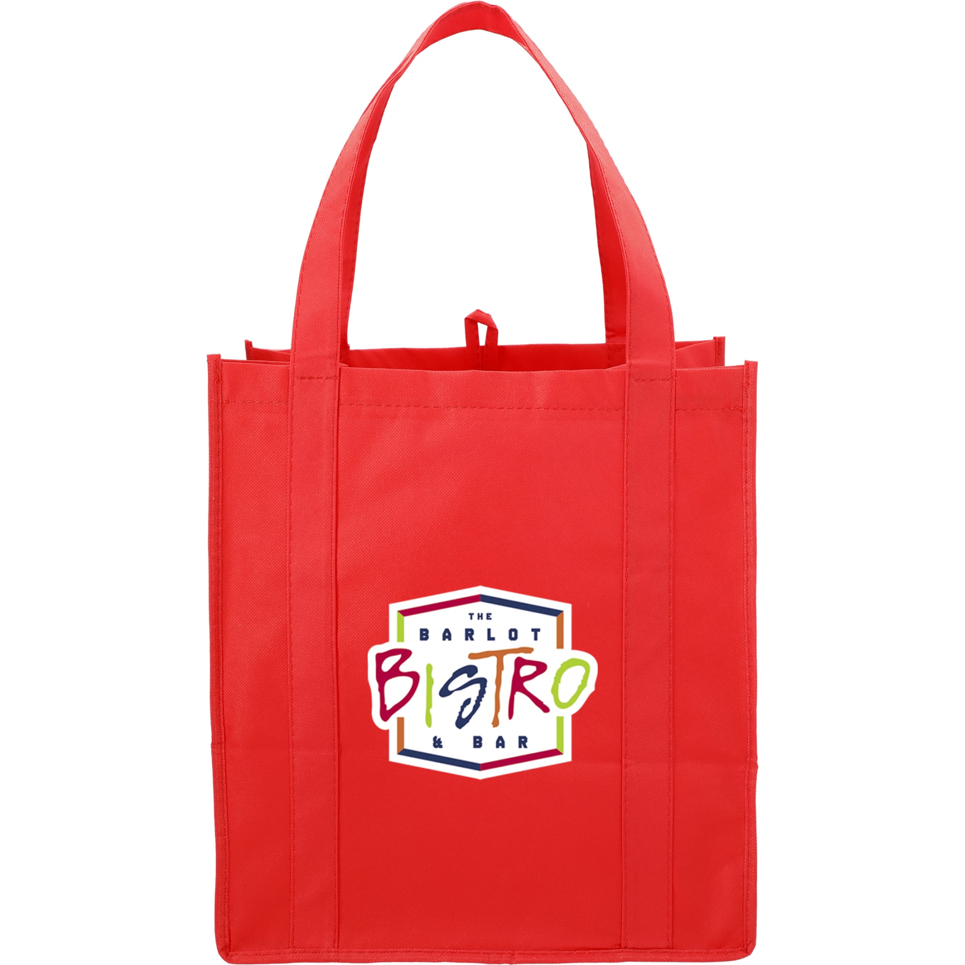 Hercules Non - Woven Grocery Tote - Etchified - Etchified - SM-7427BU