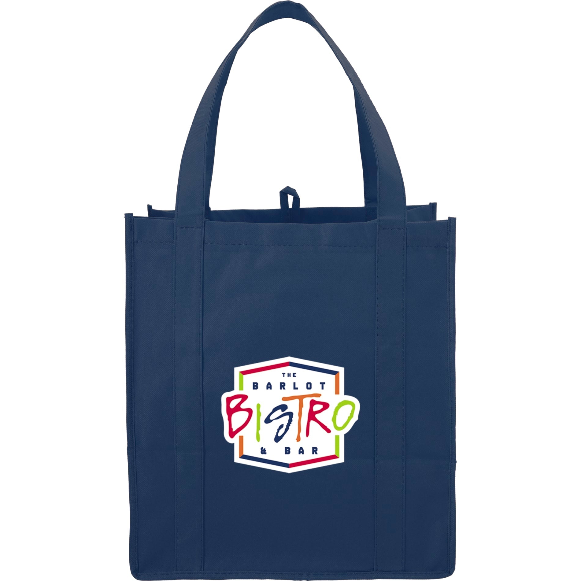 Hercules Non - Woven Grocery Tote - Etchified - Etchified - SM-7427GY