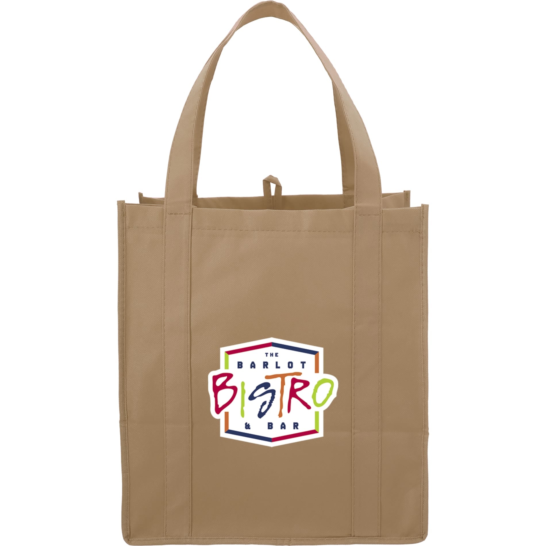 Hercules Non - Woven Grocery Tote - Etchified - Etchified - SM-7427NA