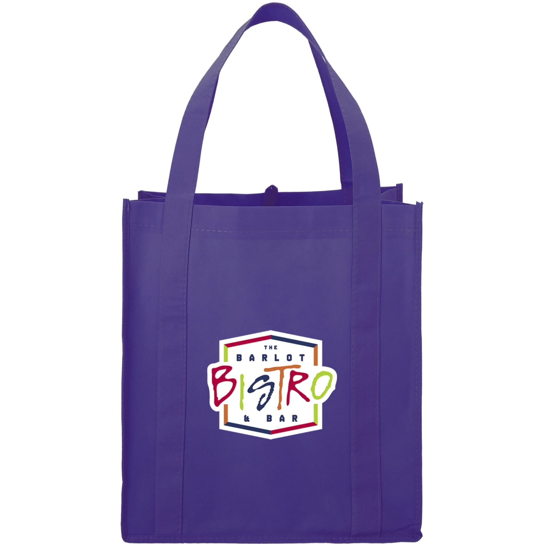 Hercules Non - Woven Grocery Tote - Etchified - Etchified - SM-7427NA