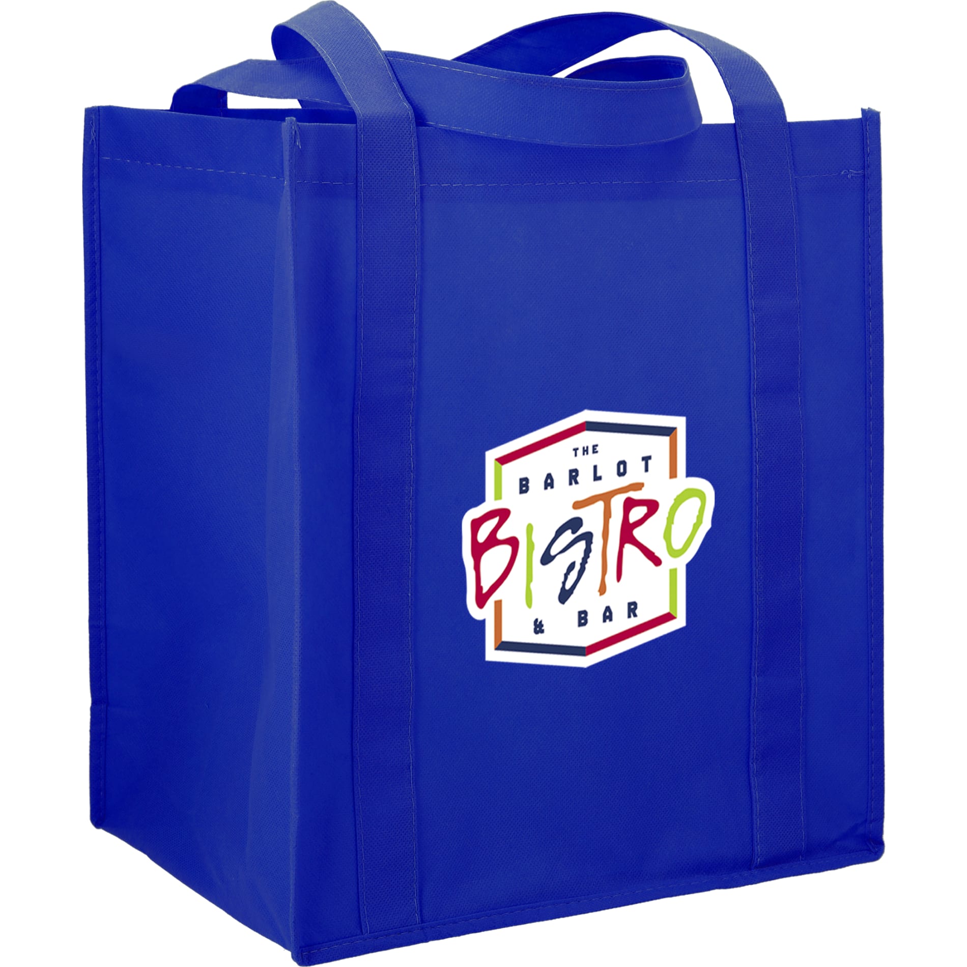 Hercules Non - Woven Grocery Tote - Etchified - Etchified - SM-7427WH