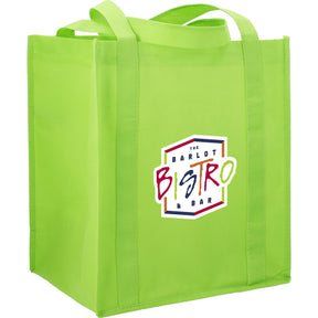 Hercules Non - Woven Grocery Tote - Etchified - Etchified - SM-7427WH