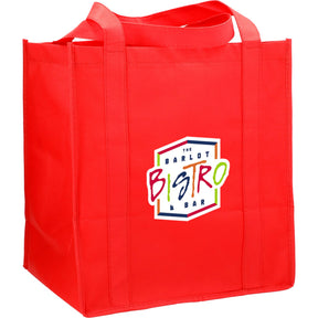 Hercules Non - Woven Grocery Tote - Etchified - Etchified - SM-7427WH
