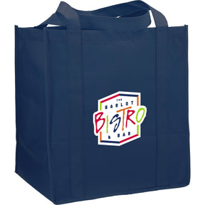 Hercules Non - Woven Grocery Tote - Etchified - Etchified - SM-7427WH