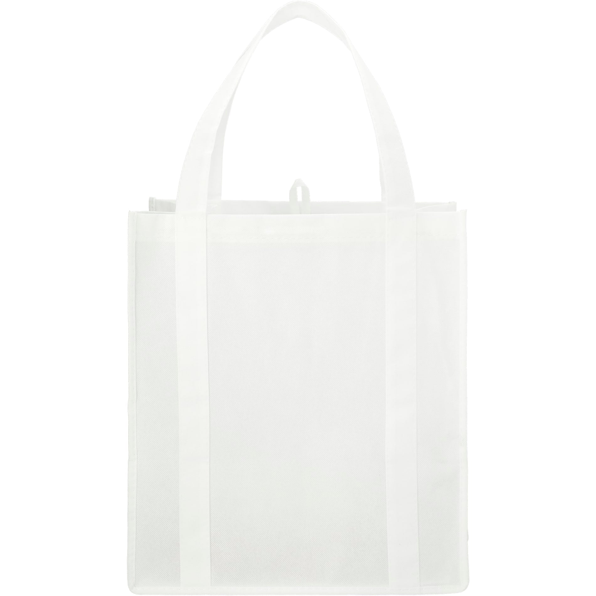 Hercules Non - Woven Grocery Tote - Etchified - Etchified - SM-7427WH