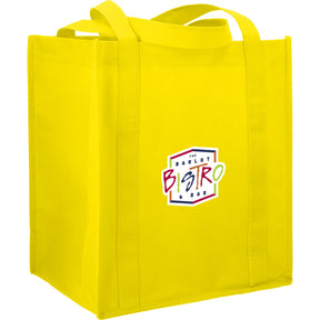 Hercules Non - Woven Grocery Tote - Etchified - Etchified - SM-7427WH