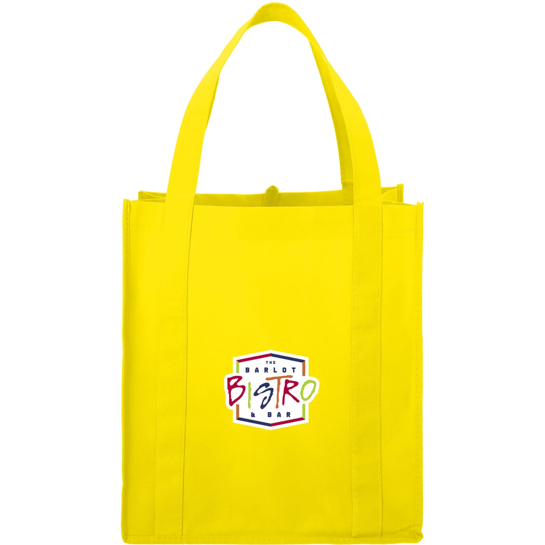 Hercules Non - Woven Grocery Tote - Etchified - Etchified - SM-7427WH