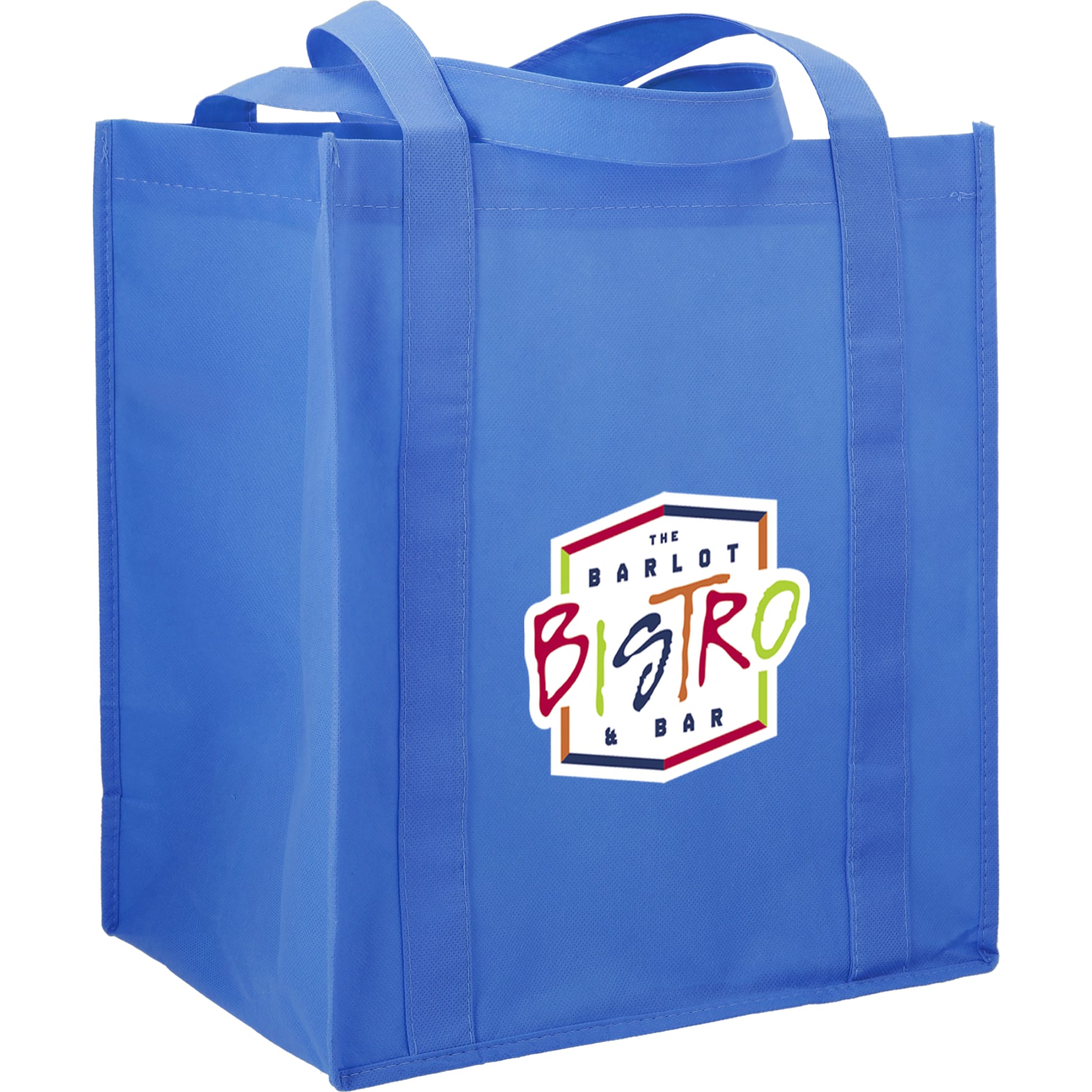 Hercules Non - Woven Grocery Tote - Etchified - Etchified - SM-7427WH