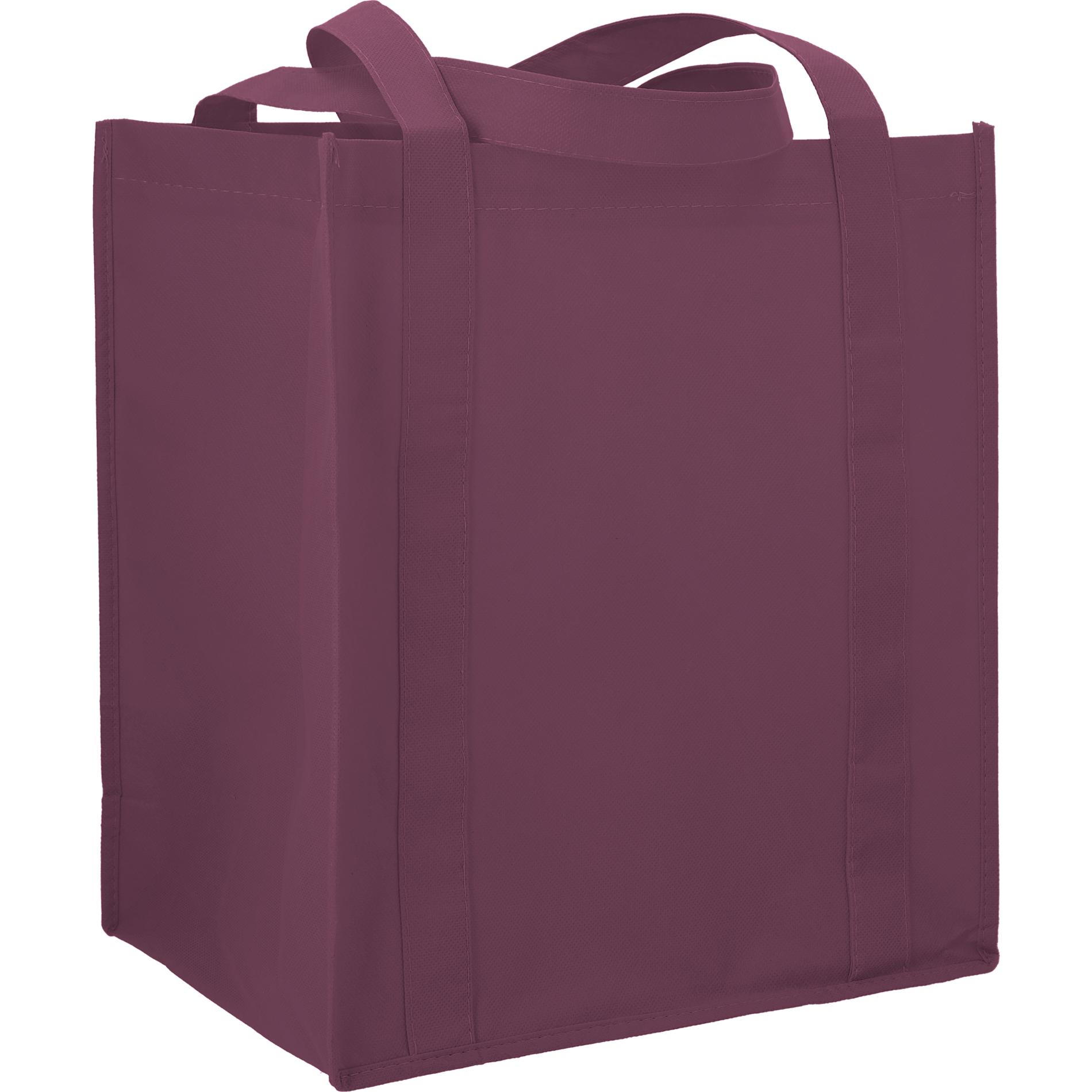 Hercules Non - Woven Grocery Tote - Etchified - Etchified - SM-7427WH