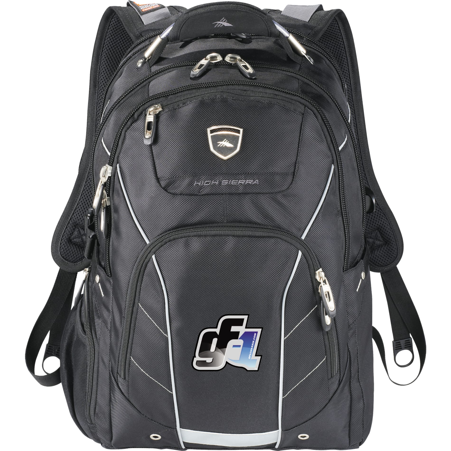 High Sierra Elite Fly - By 17" Computer Backpack - Etchified - Etchified - 8051-33BK