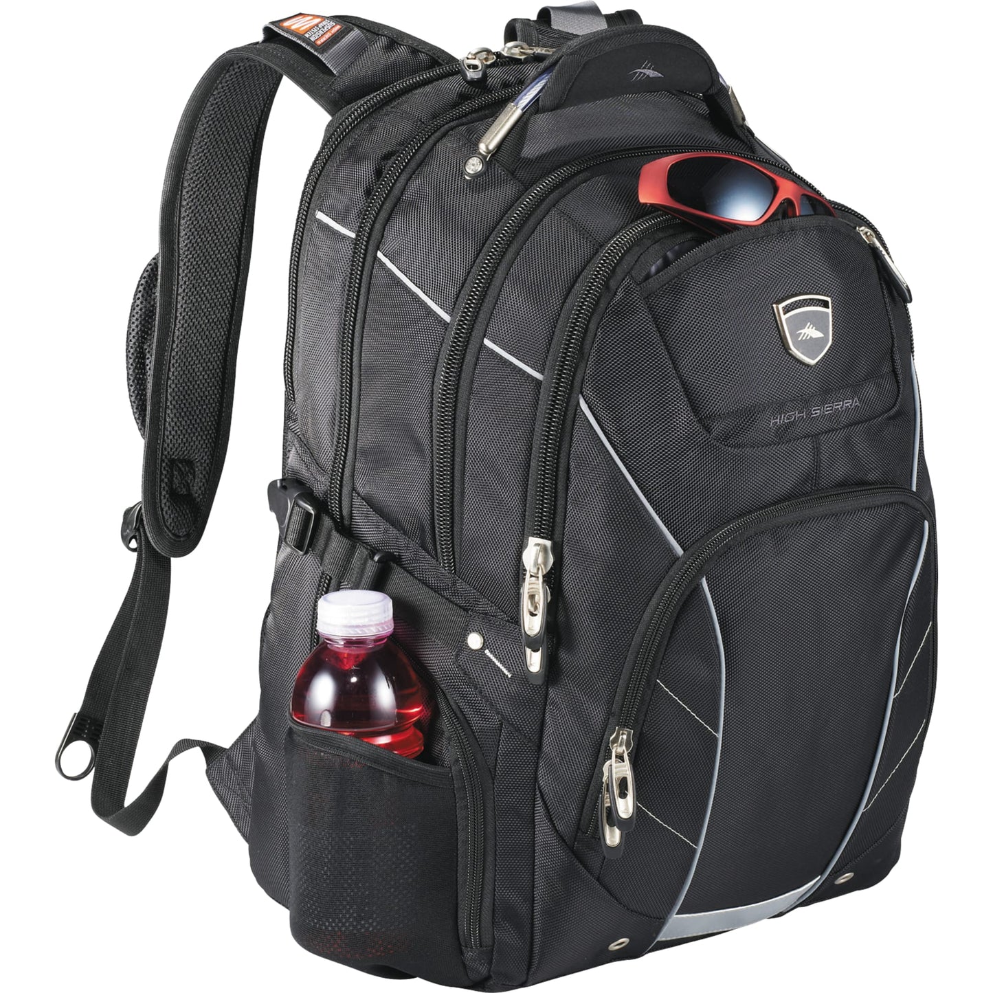 High Sierra Elite Fly - By 17" Computer Backpack - Etchified - Etchified - 8051-33BK