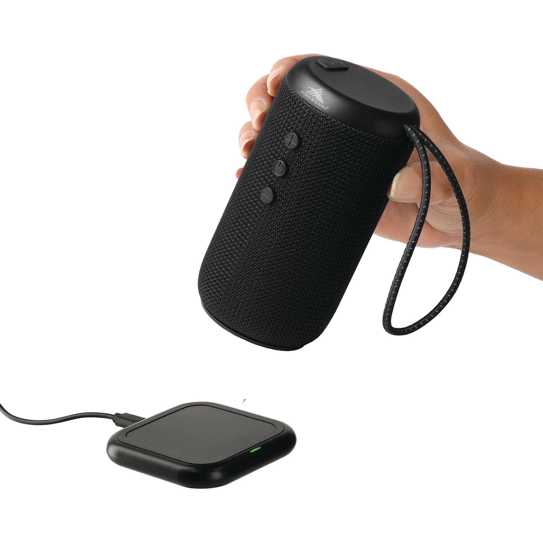 High Sierra Kodiak IPX7 Outdoor Bluetooth Speaker - Etchified - Etchified - 8053-08BK