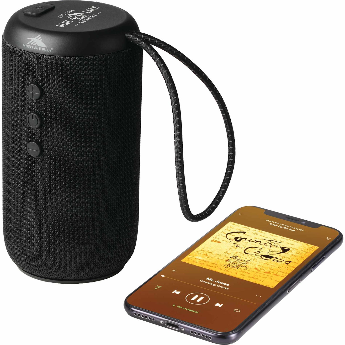 High Sierra Kodiak IPX7 Outdoor Bluetooth Speaker - Etchified - Etchified - 8053-08BK