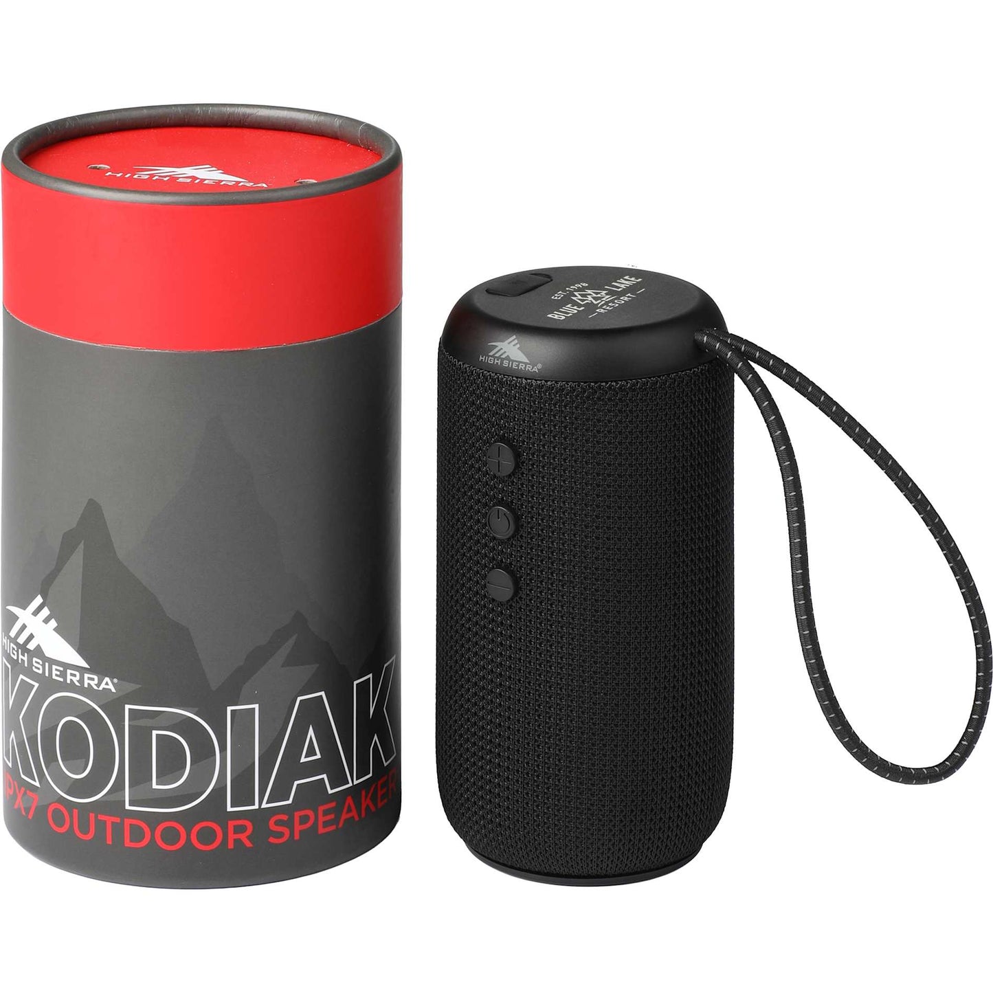 High Sierra Kodiak IPX7 Outdoor Bluetooth Speaker - Etchified - Etchified - 8053-08BK