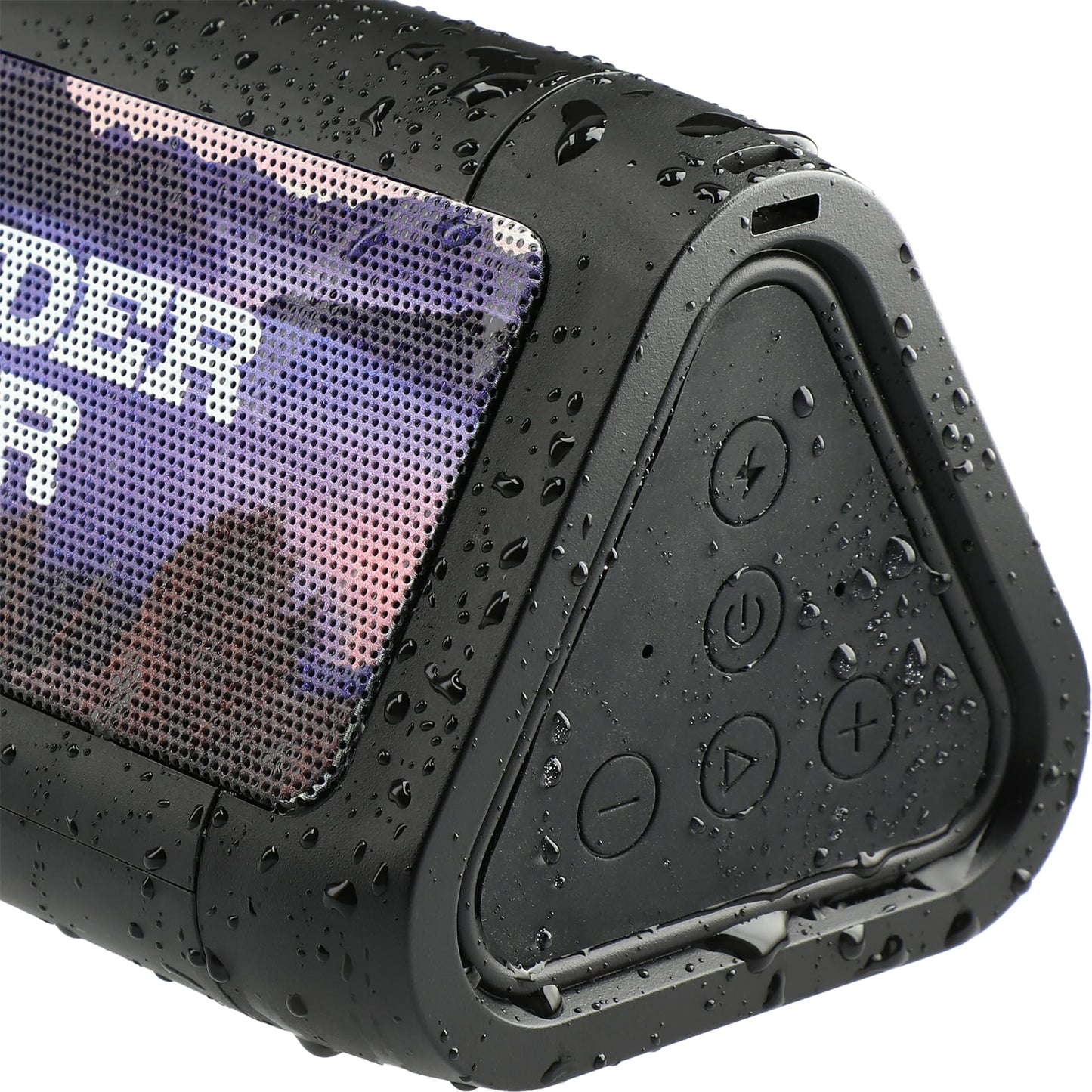 High Sierra Outdoor Speaker & Wireless PowerBank - Etchified - Etchified - 8053-07BK