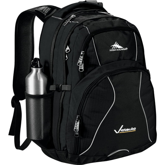 High Sierra Swerve 17" Computer Backpack - Etchified - Etchified - 8050-37BK