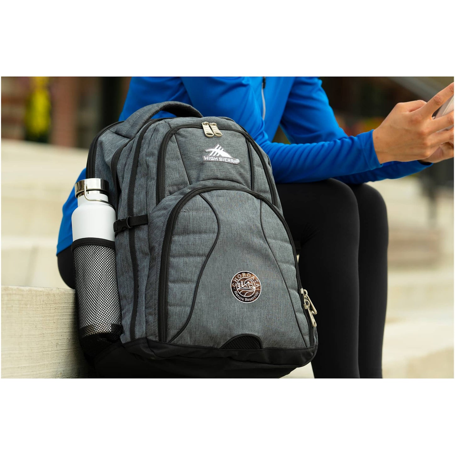 High Sierra Swerve 17" Computer Backpack - Etchified - Etchified - 8050-37GA