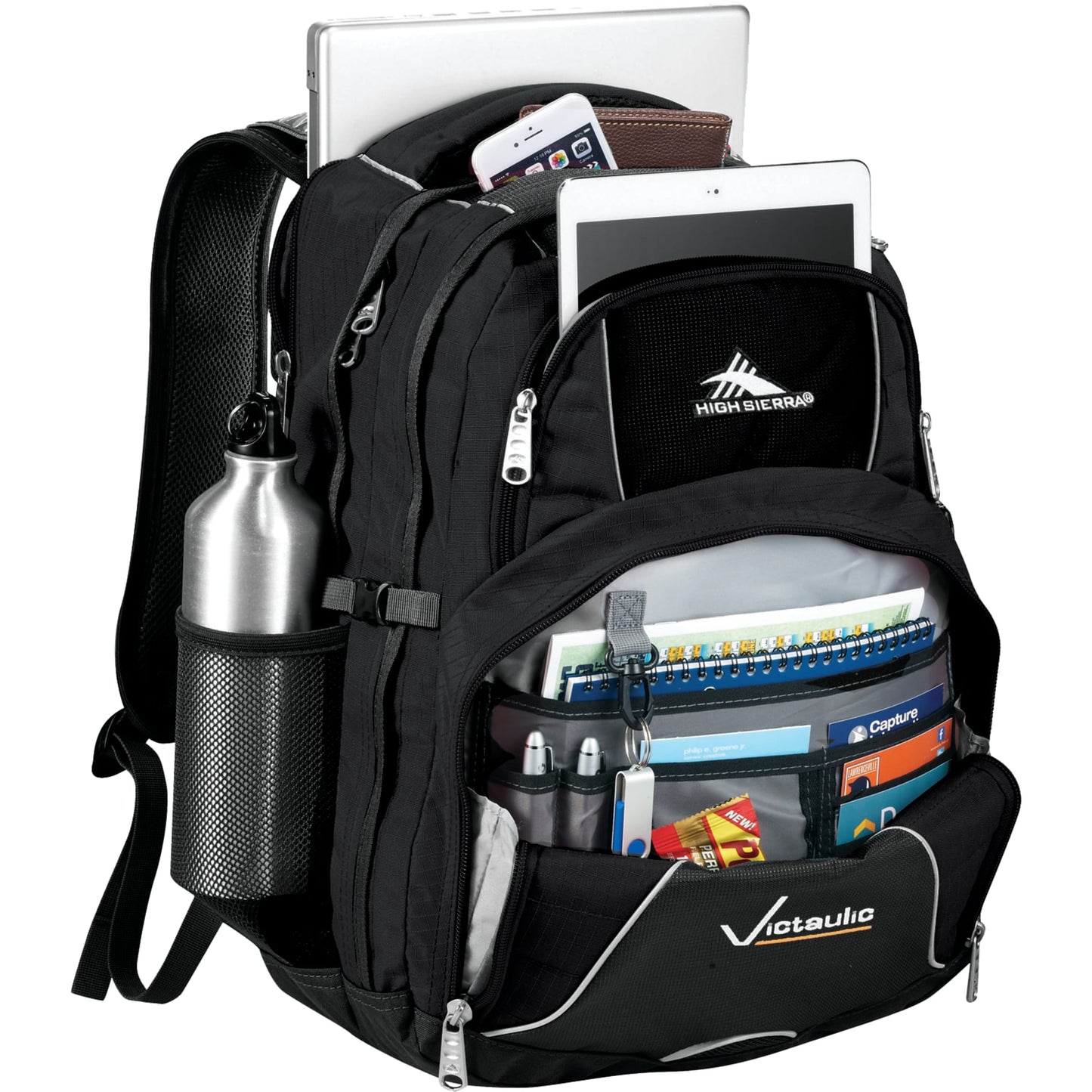 High Sierra Swerve 17" Computer Backpack - Etchified - Etchified - 8050-37GA