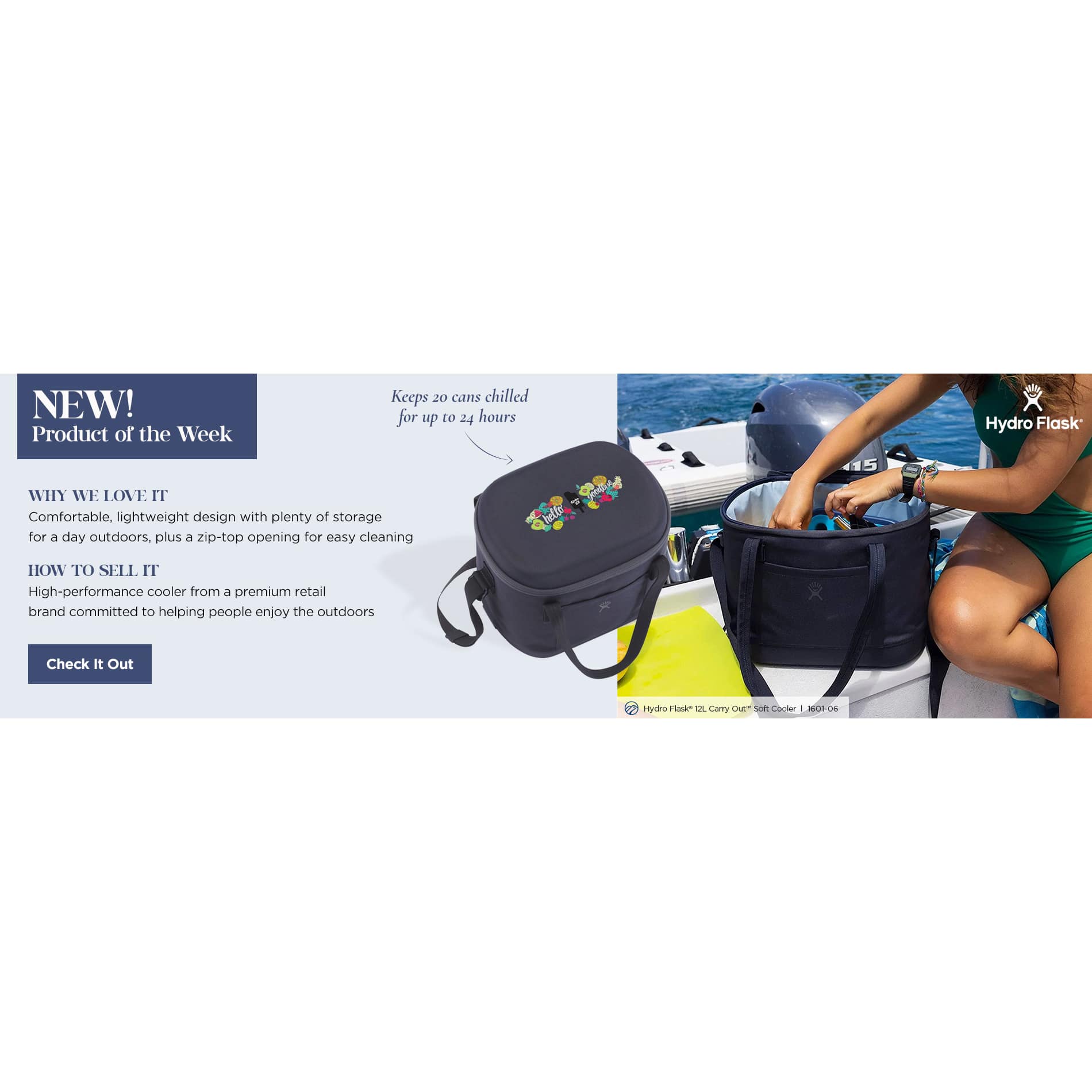 Hydro Flask® 12L Carry Out™ Soft Cooler - Etchified - Etchified - 1601-06BK