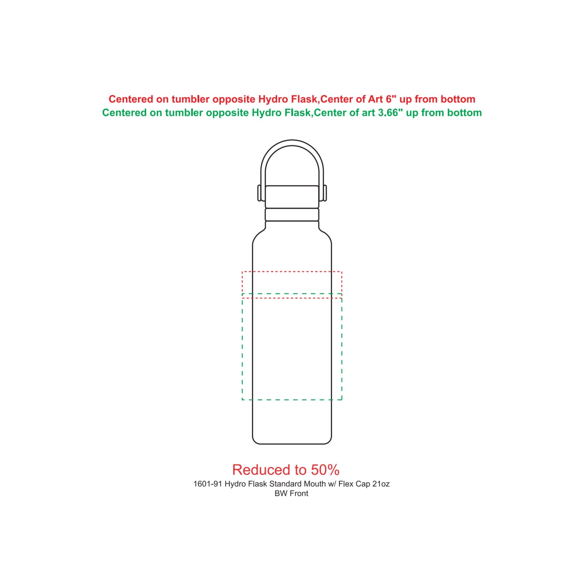 Hydro Flask® Standard Mouth With Flex Cap 21oz - Etchified - Etchified - 1601-91BK