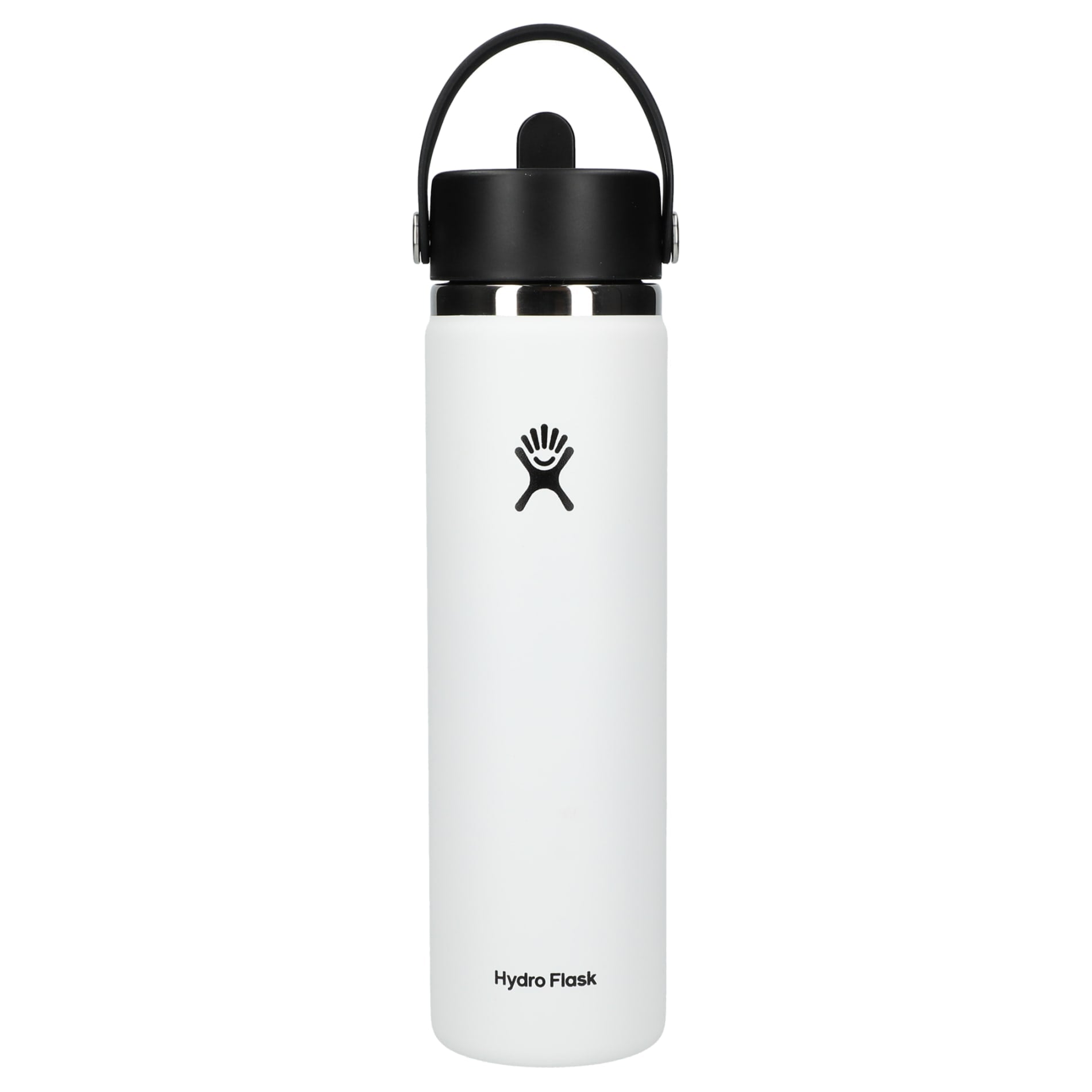 Hydro Flask® Wide Mouth w/ Flex Straw Cap 24oz - Etchified - Etchified - 1601-96WH