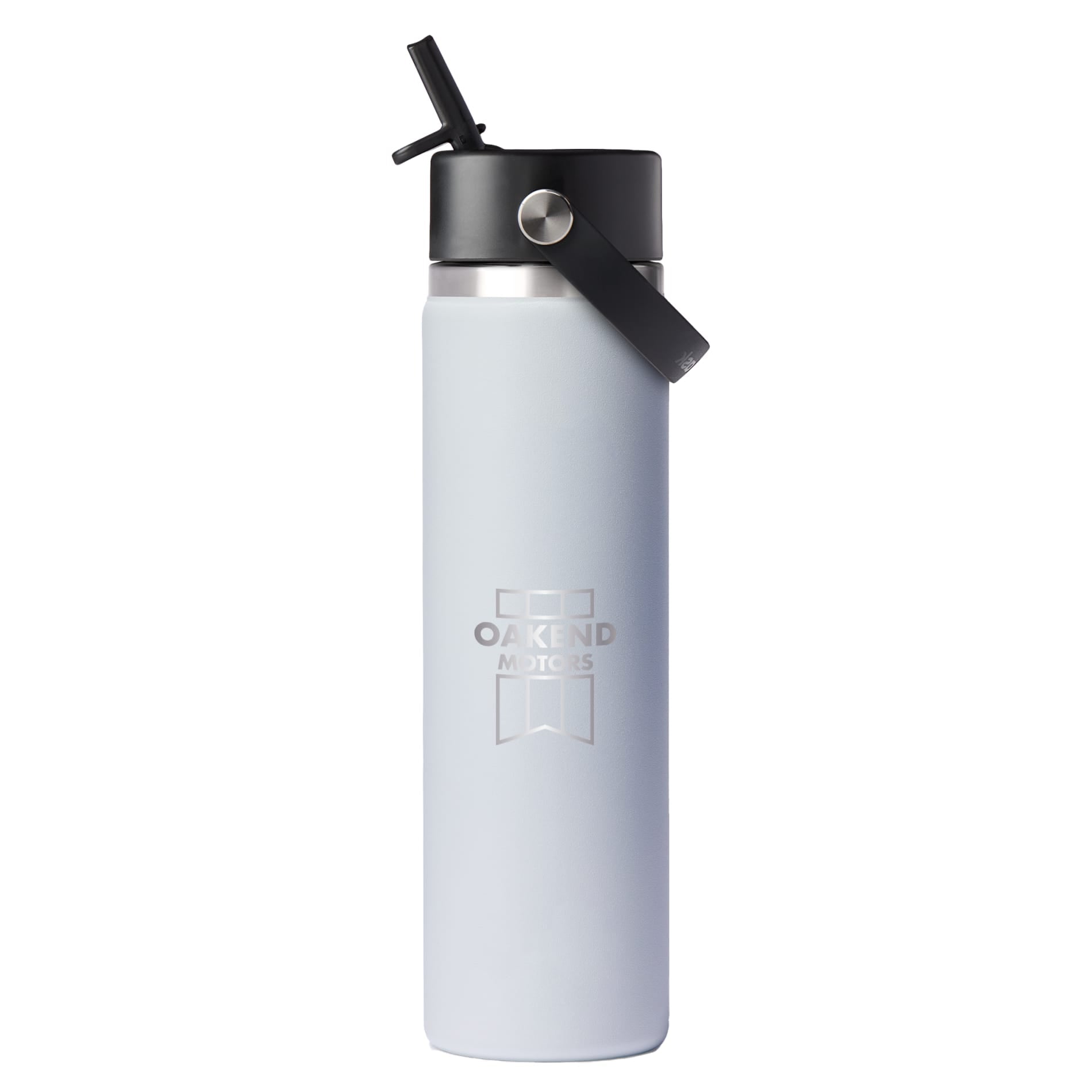 Hydro Flask® Wide Mouth w/ Flex Straw Cap 24oz - Etchified - Etchified - 1601-96WH