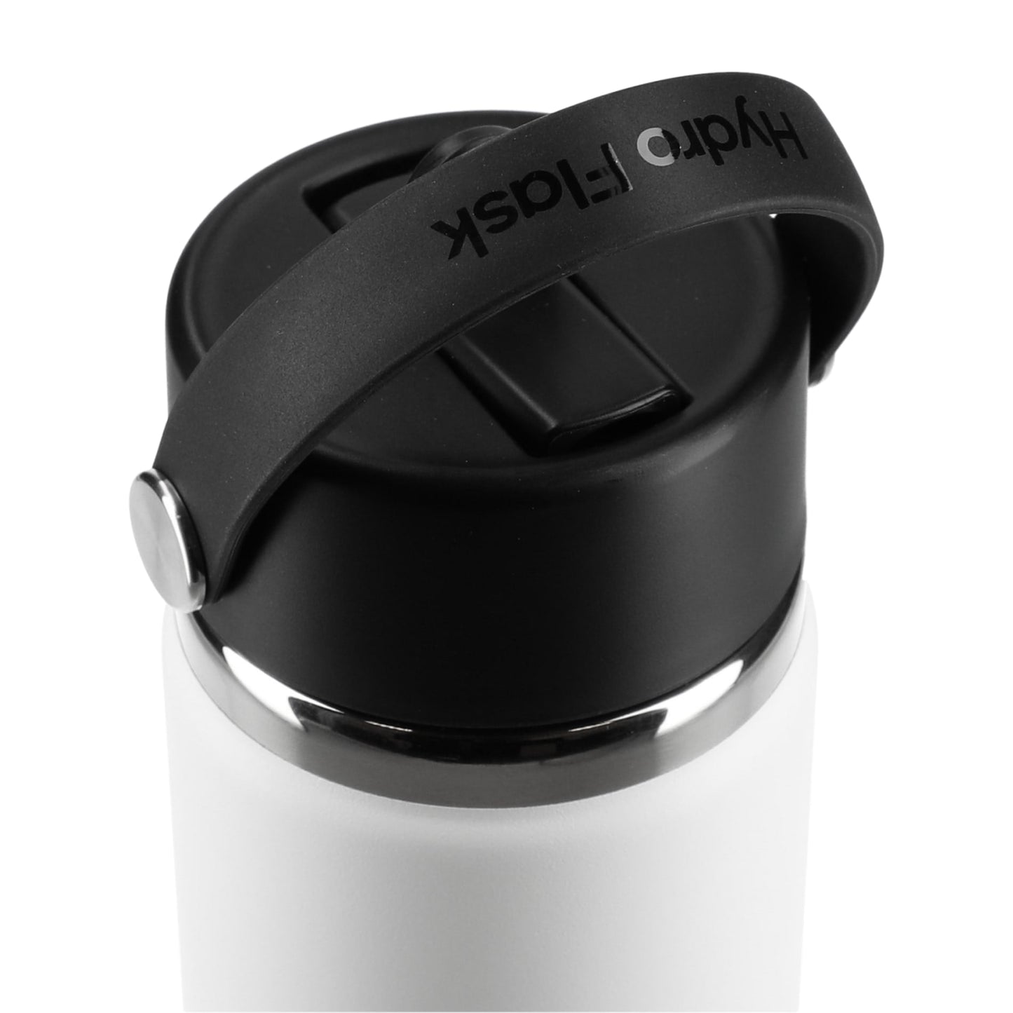 Hydro Flask® Wide Mouth w/ Flex Straw Cap 24oz - Etchified - Etchified - 1601-96WH