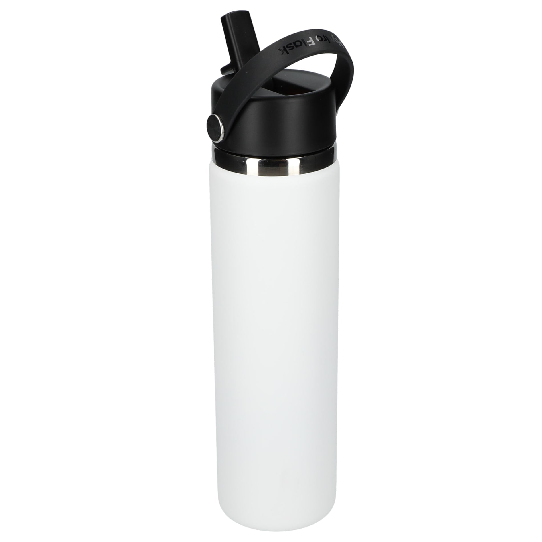 Hydro Flask® Wide Mouth w/ Flex Straw Cap 24oz - Etchified - Etchified - 1601-96WH