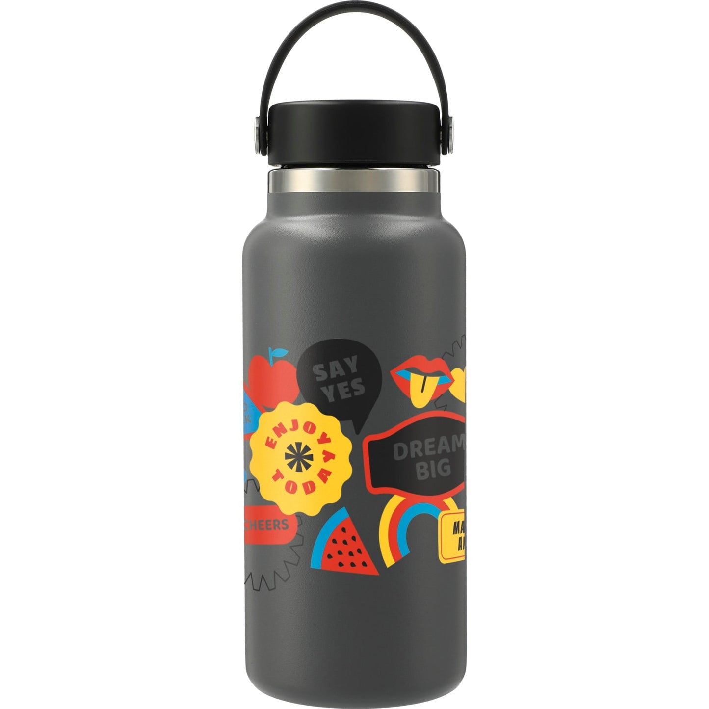 Hydro Flask® Wide Mouth With Flex Cap 32oz - Etchified - Etchified - 1601-92ST