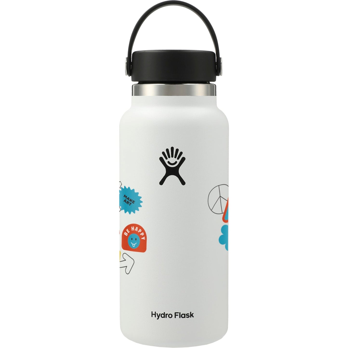 Hydro Flask® Wide Mouth With Flex Cap 32oz - Etchified - Etchified - 1601-92WH