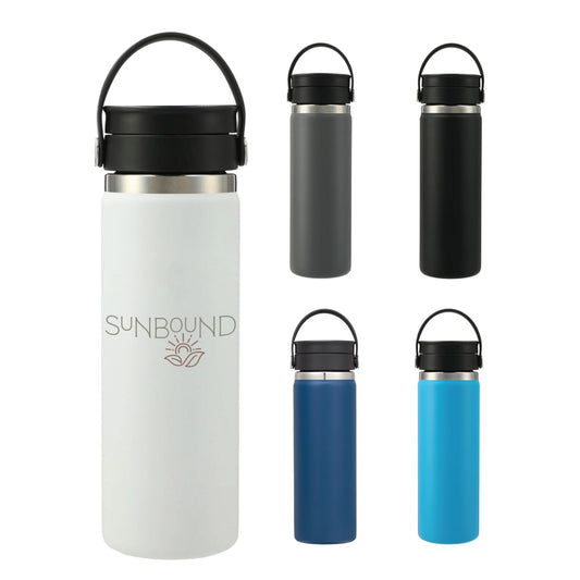 Hydro Flask® Wide Mouth With Flex Sip™ Lid 20oz - Etchified - Etchified - 1601-93WH