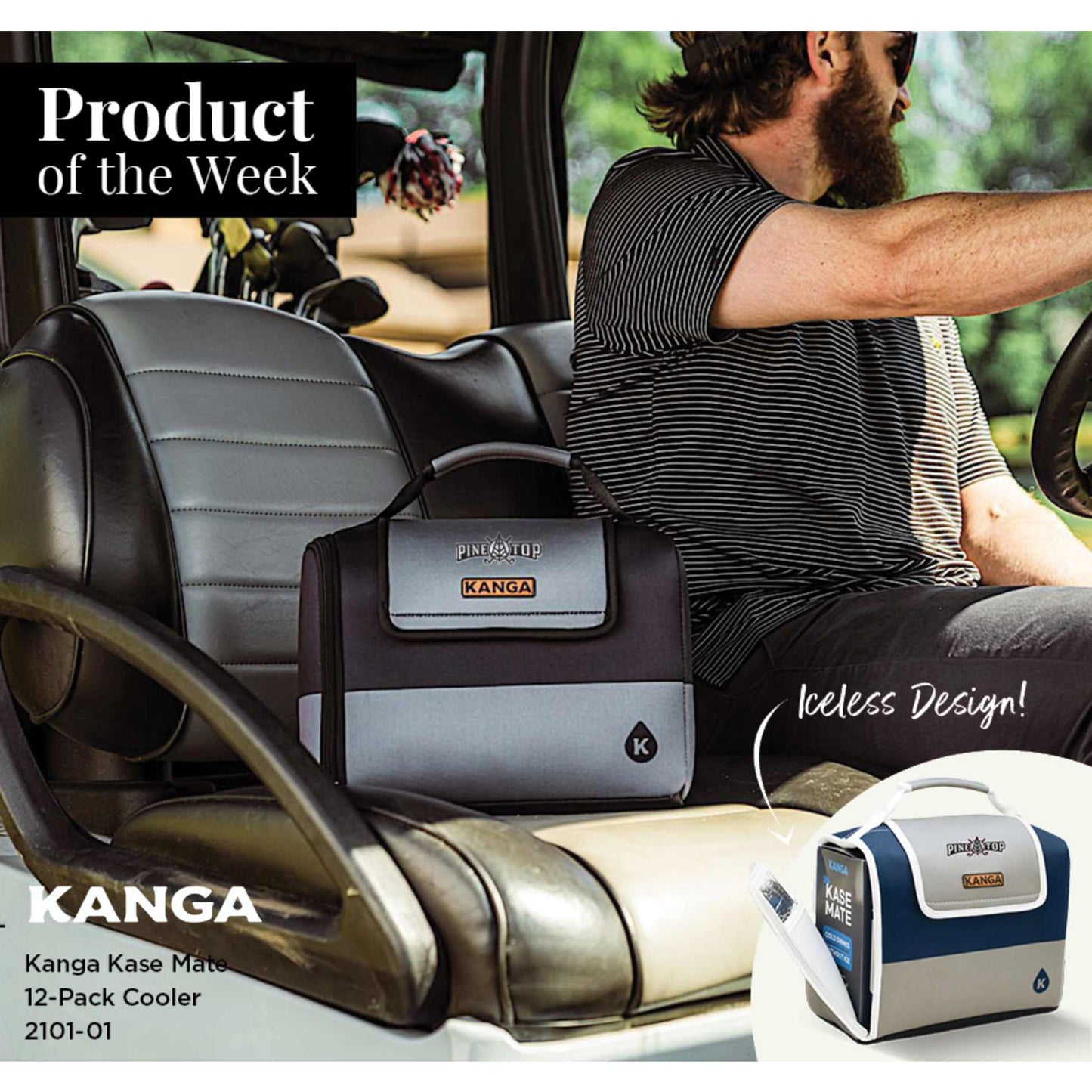 Kanga Kase Mate 12 - Pack Cooler - Etchified - Etchified - 2101-01GYNY