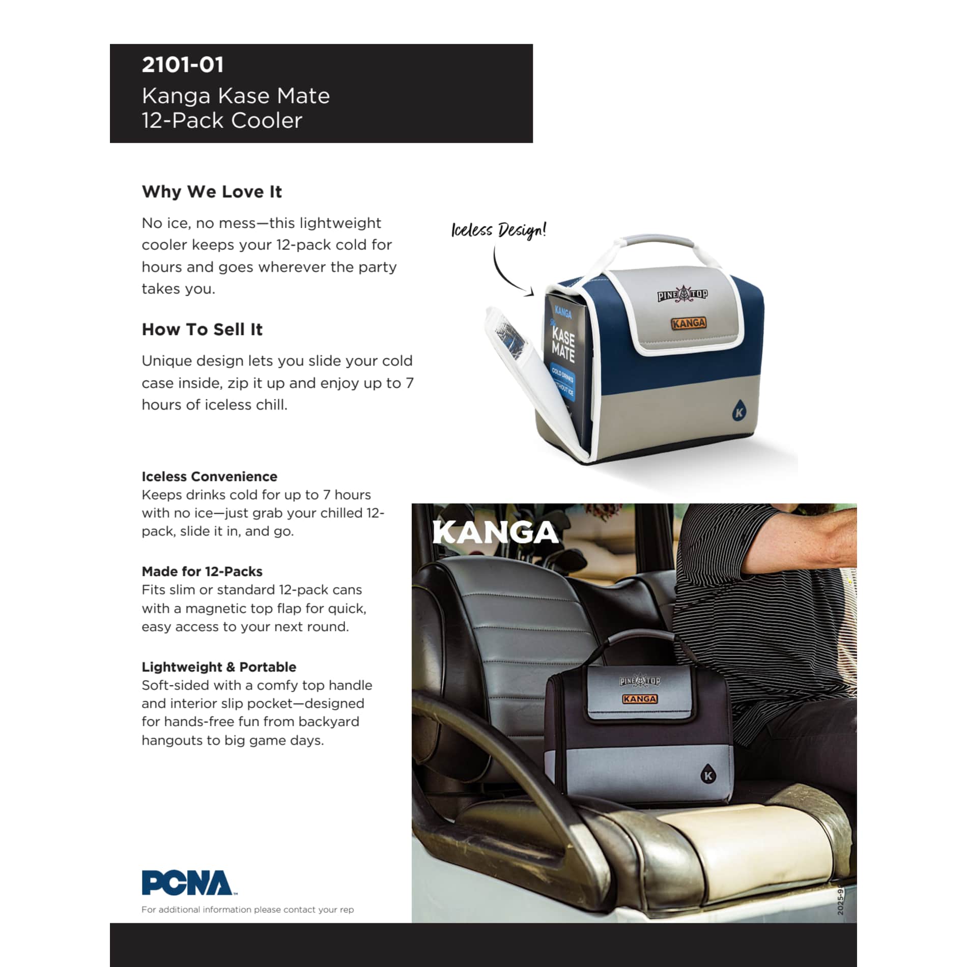 Kanga Kase Mate 12 - Pack Cooler - Etchified - Etchified - 2101-01GYNY