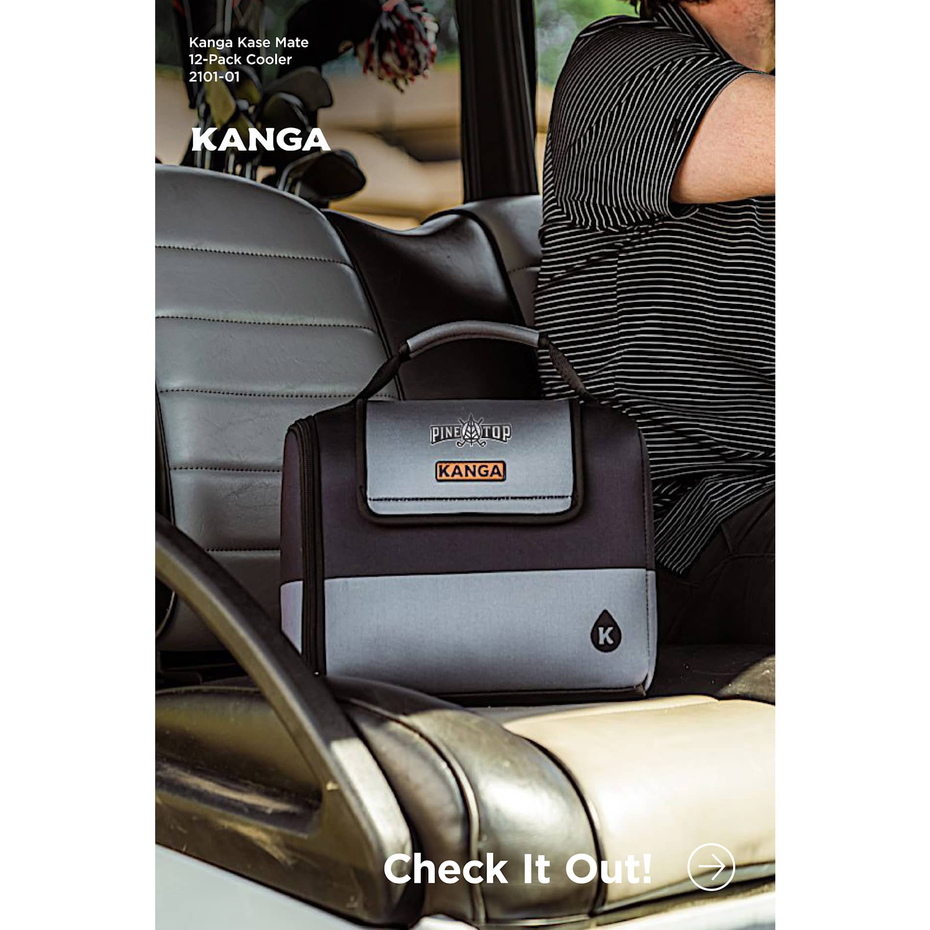 Kanga Kase Mate 12 - Pack Cooler - Etchified - Etchified - 2101-01GYNY