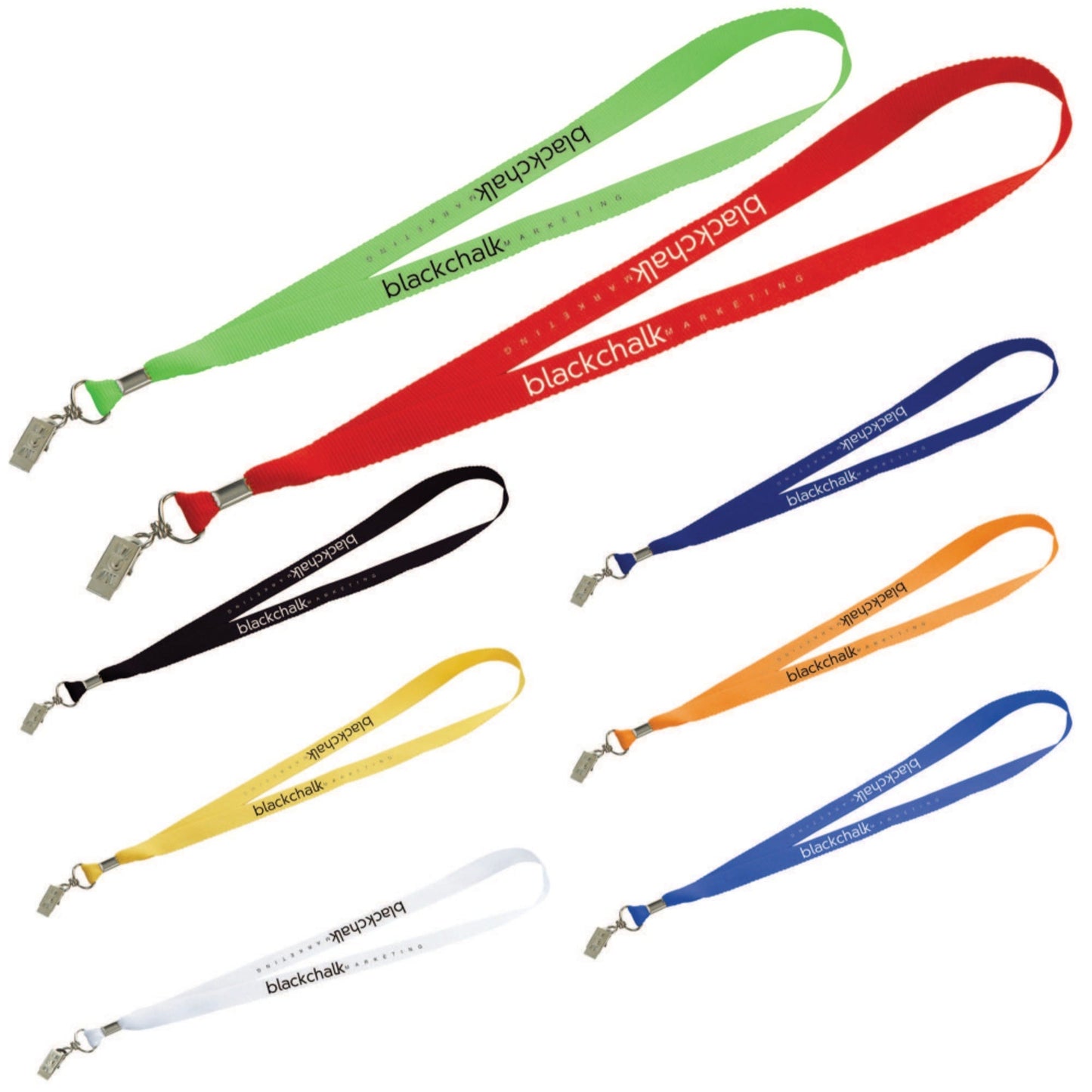 Lanyard with Bulldog Clip - Etchified - Etchified - SM-2428GR