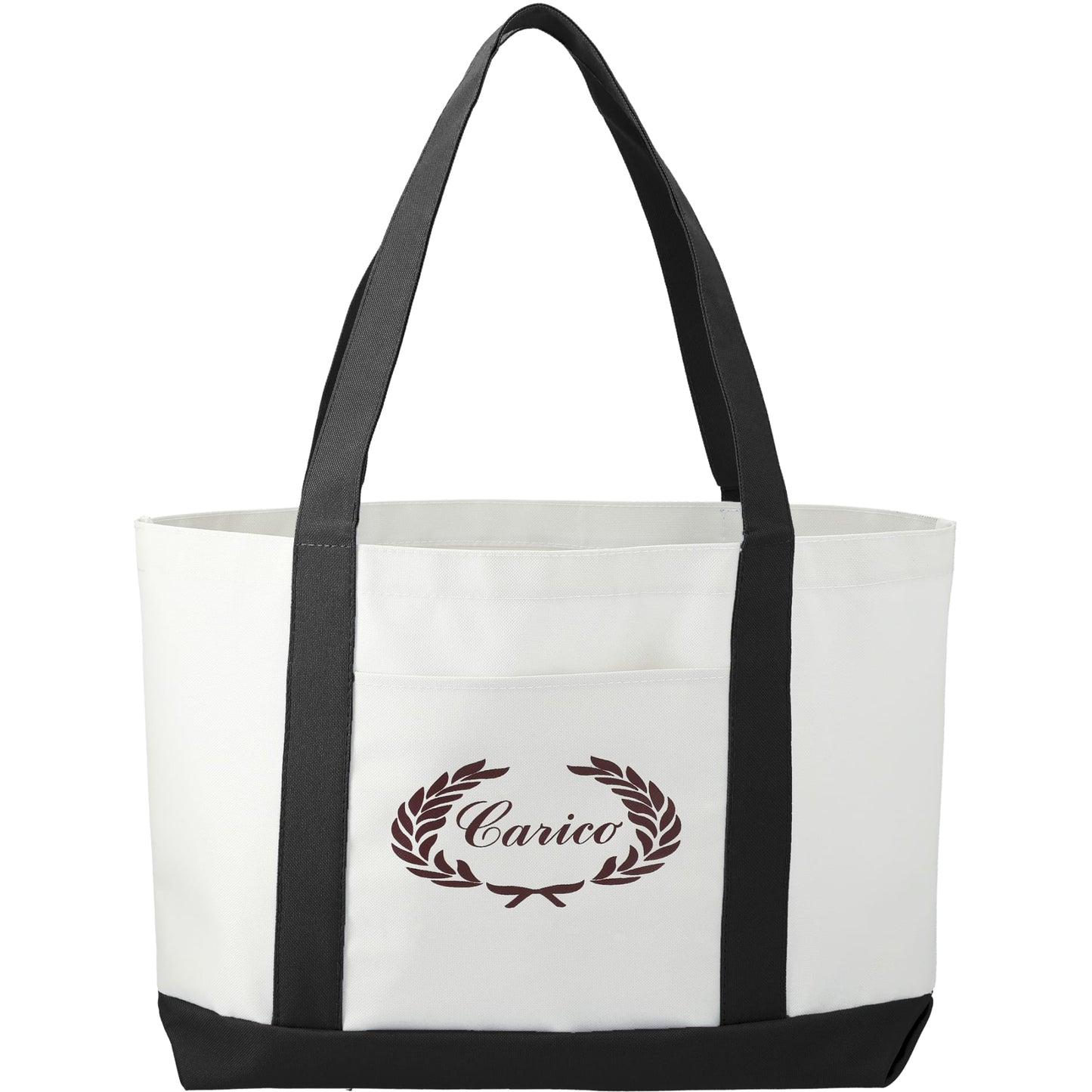 Large Canvas Tote Bag - Etchified - Etchified - SM-7556WHBK