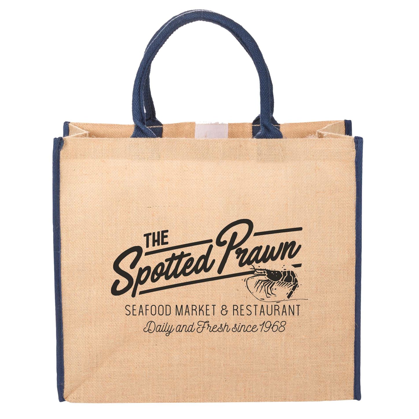 Large Jute Tote - Etchified - Etchified - SM-7126BK