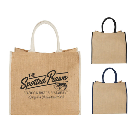 Large Jute Tote - Etchified - Etchified - SM-7126CR