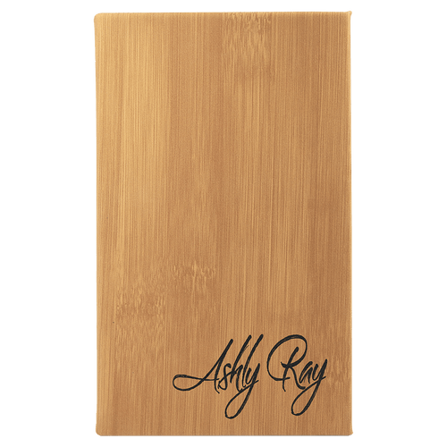Leatherette Journal with Lined Notepad 5 1/4" x 8 1/4" - Etchified-etchified-GFT877