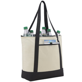 Lighthouse 24 - Can Non - Woven Tote Cooler - Etchified - Etchified - SM-7314RBL