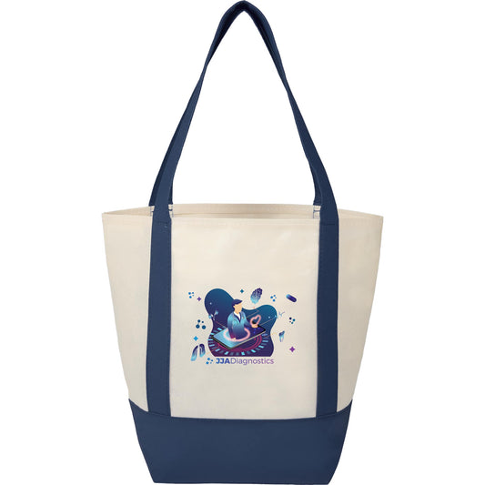 Lighthouse Mini Non - Woven Tote - Etchified - Etchified - SM-5231BK