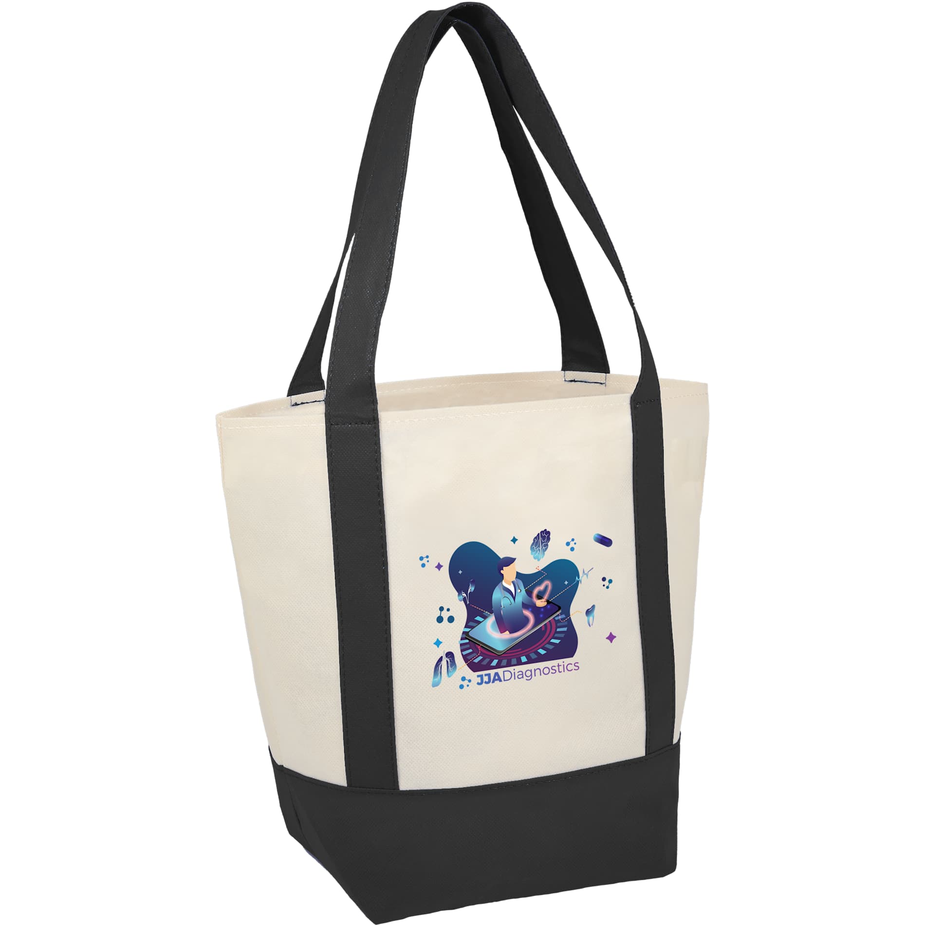 Lighthouse Mini Non - Woven Tote - Etchified - Etchified - SM-5231RD