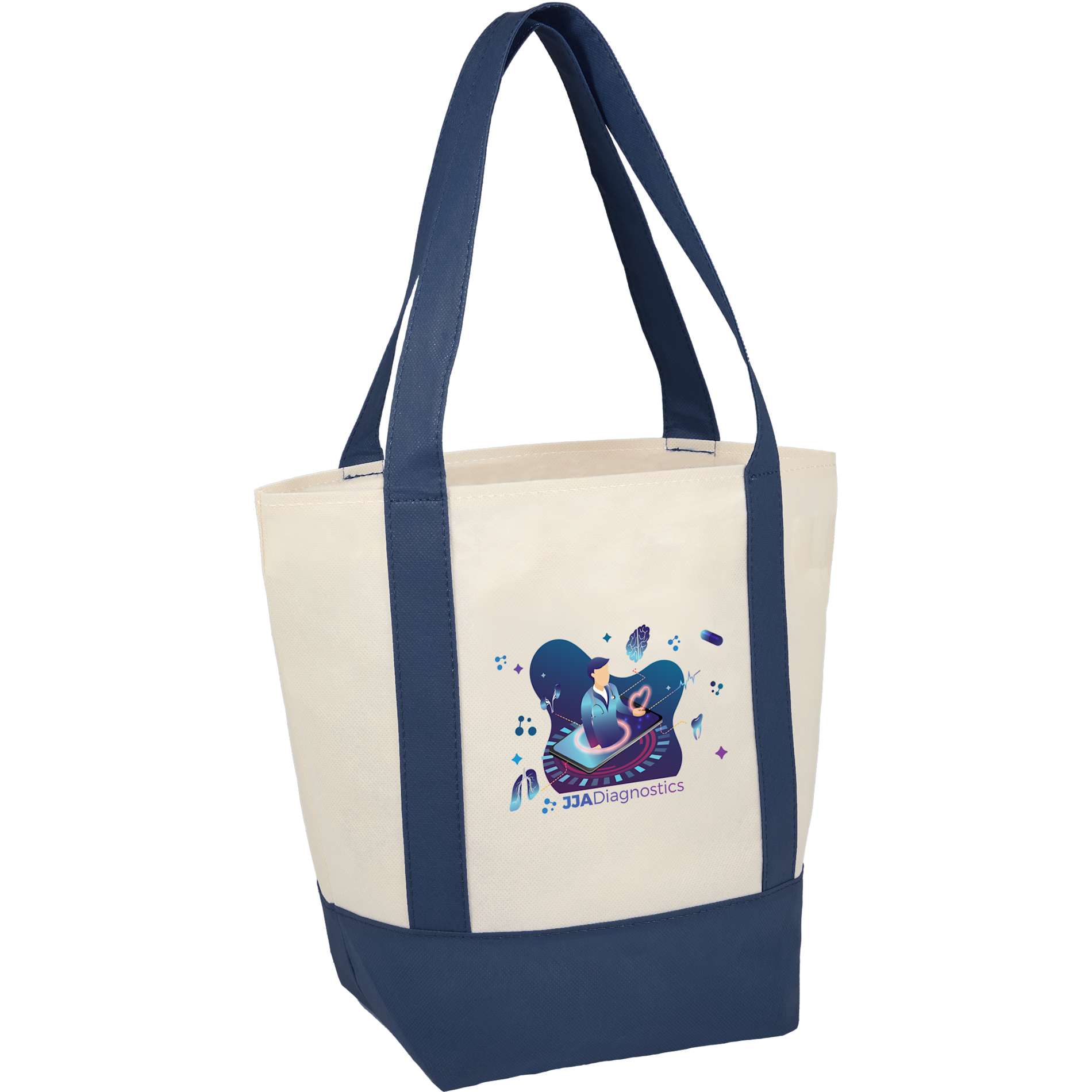 Lighthouse Mini Non - Woven Tote - Etchified - Etchified - SM-5231RD