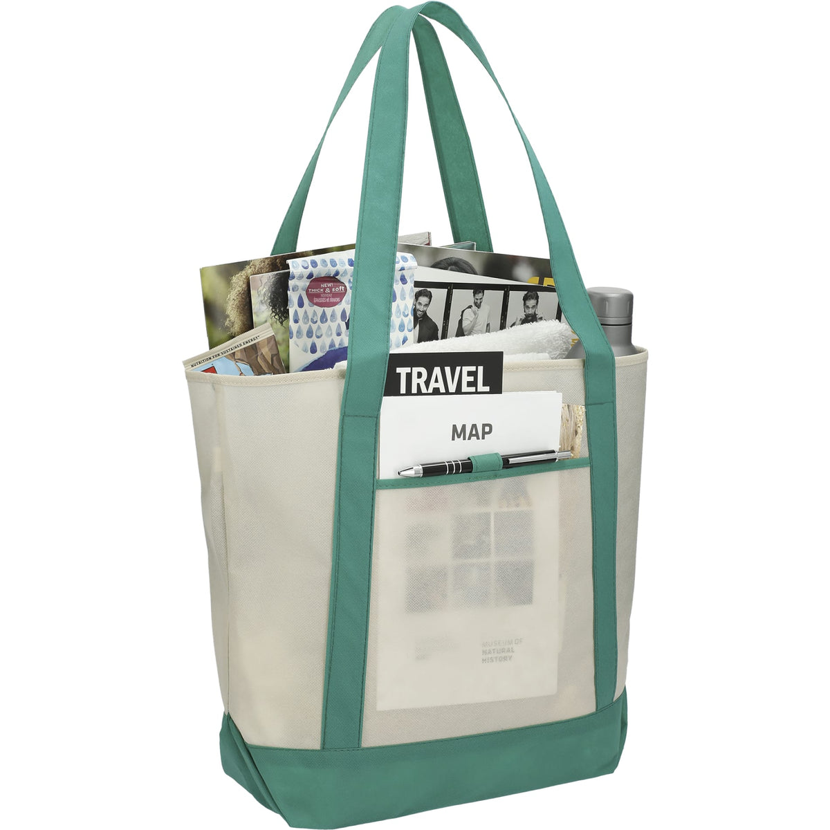 Lighthouse Non - Woven Tote - Etchified - Etchified - SM-7333RBL