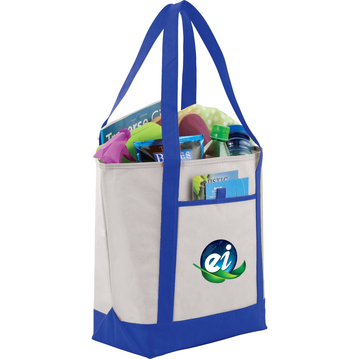 Lighthouse Non - Woven Tote - Etchified - Etchified - SM-7333RBL