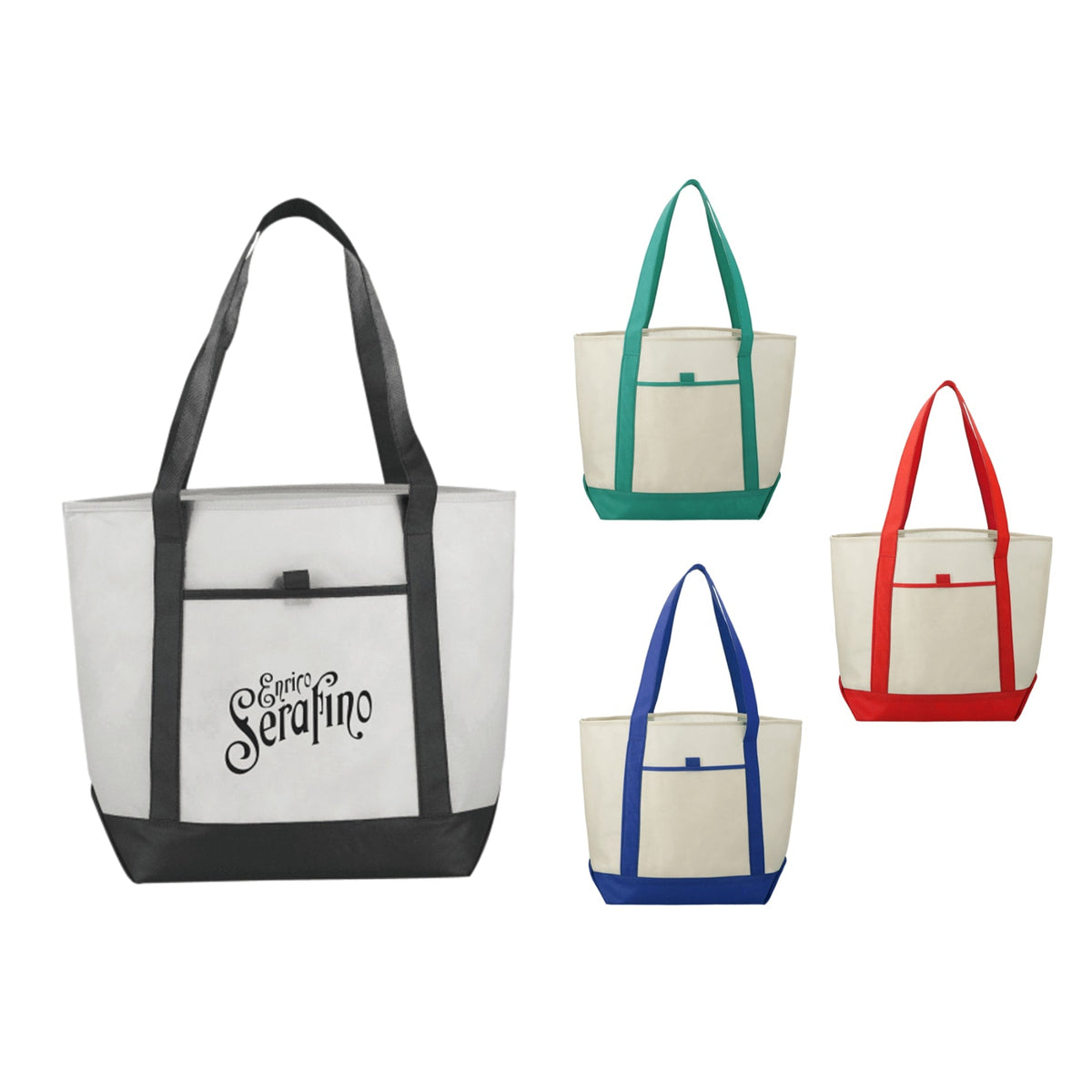 Lighthouse Non - Woven Tote - Etchified - Etchified - SM-7333RBL