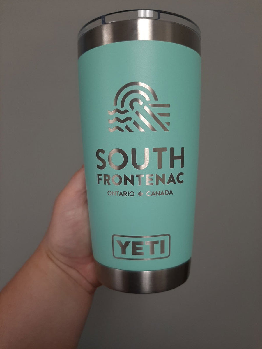 Customer review photo from Emily C.: Personalized YETI® Rambler® 20 oz Tumbler