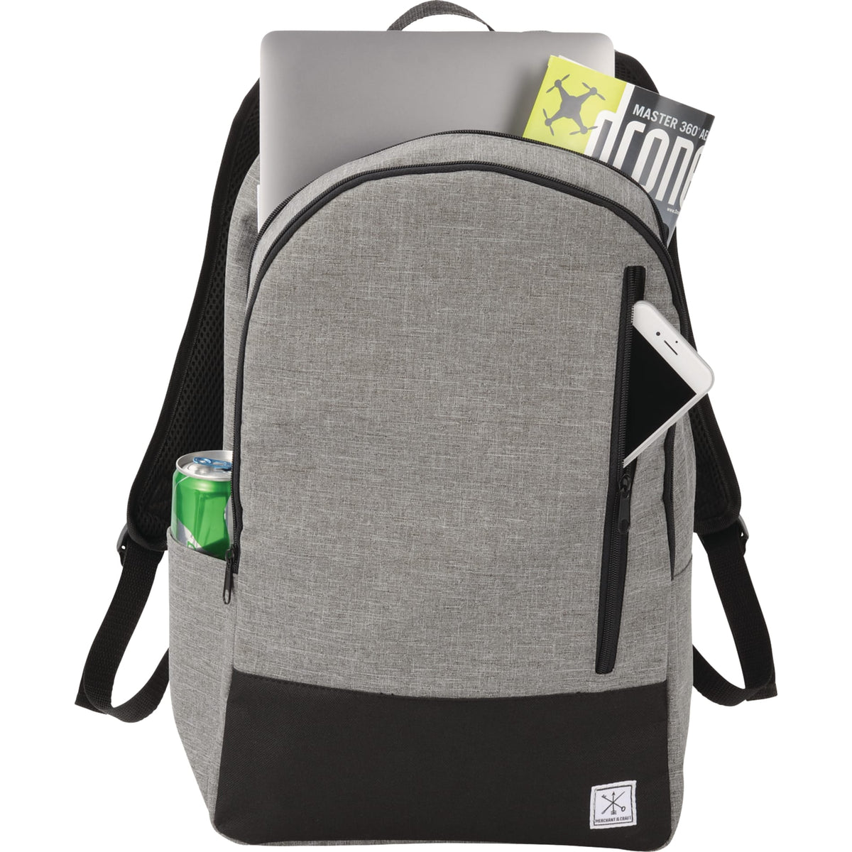 Merchant & Craft Grayley 15" Computer Backpack - Etchified - Merchant & Craft - 3750 - 16GA